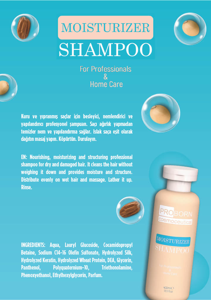 Proborn Moisturizer Hair Shampoo 400 ml