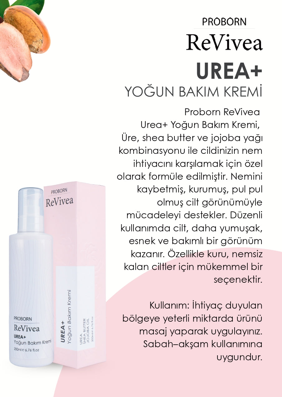 Proborn Revivea Yoğun Bakım Kremi (Urea+)%10 Urea 200 ml