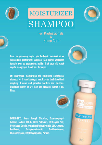 Proborn Moisturizer Hair Shampoo 400 ml