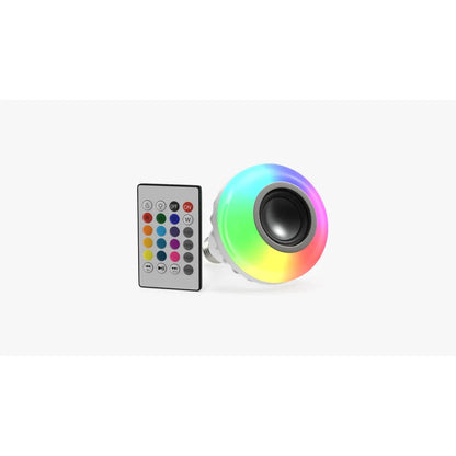 Led Ampül RGB +HOPARLÖR & BLUETOOTH