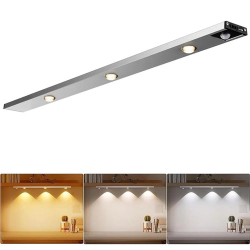 Dekoratif Sensörlü ve Şarjlı LED Aydınlatma 3 Renkli