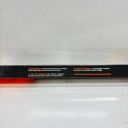 Dekoratif Sensörlü ve Şarjlı LED Aydınlatma 3 Renkli