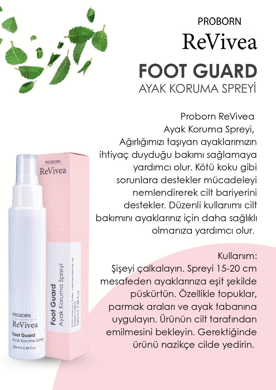 Proborn Revivea Ayak Koruma Spreyi (Foot Guard) 100 ml
