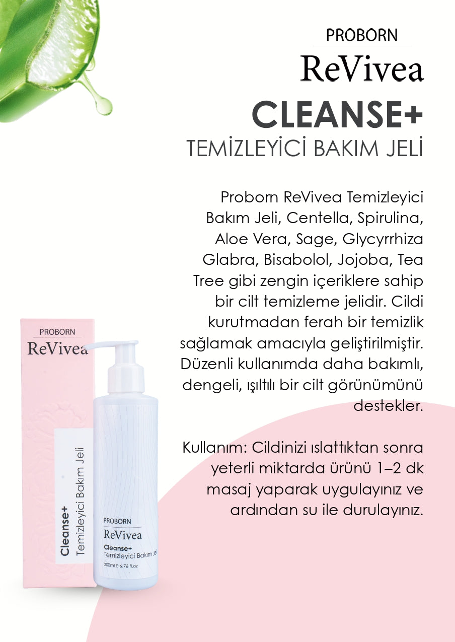 Proborn Revivea Temizleyici Bakım Jeli (Cleanse+) 200 ml