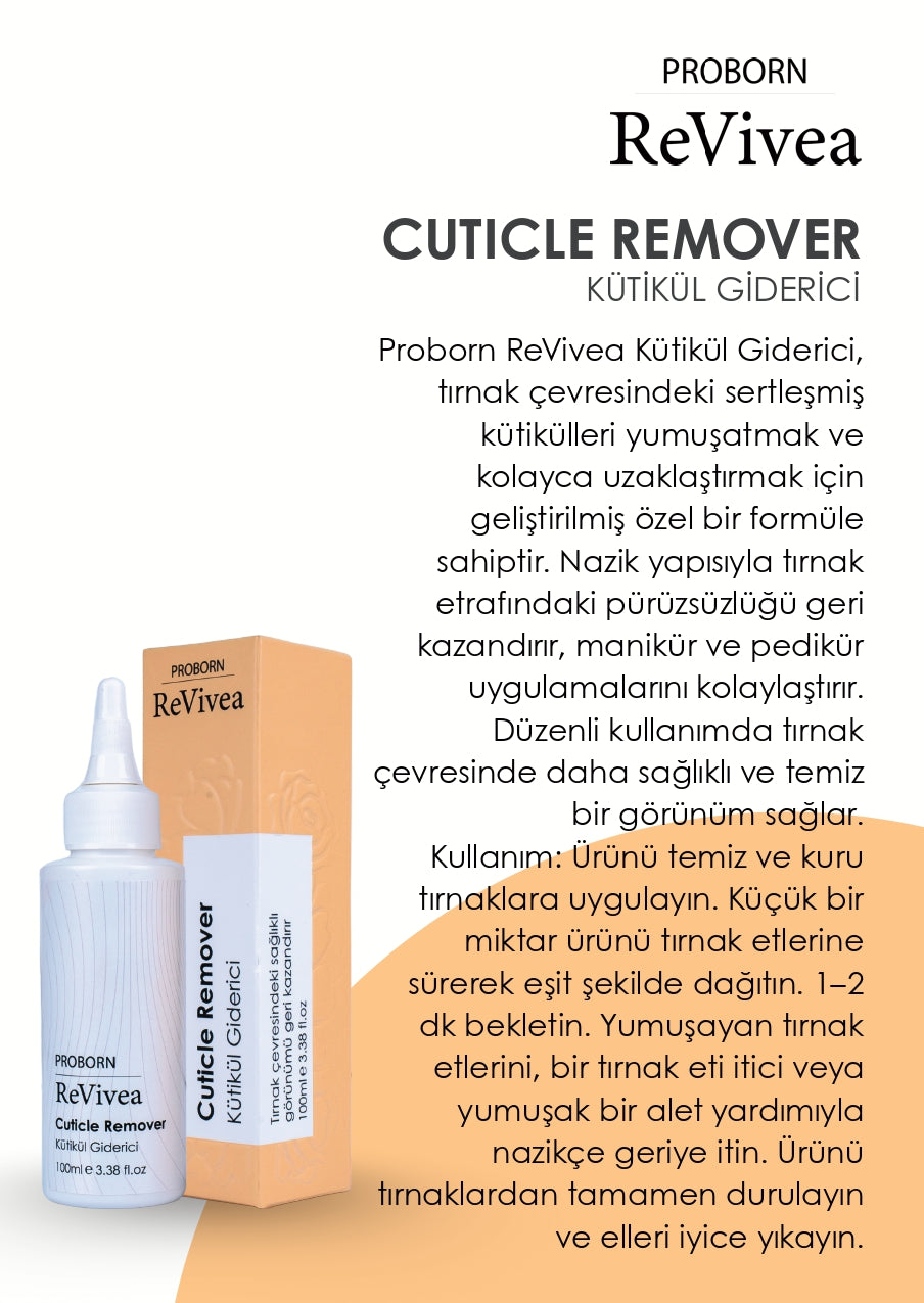 Proborn Revivea Kütikül Giderici(Cuticle Remover) 100 ml