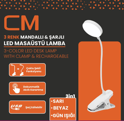 MANDALLI LED MASA ÜSTÜ LAMBA